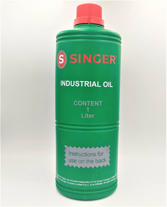 Singer Sewing Machine Oil - For Industrial Machine (1 Liter) | Self pick-up @ Clementi / Textile Centre / Pop Up Stores
