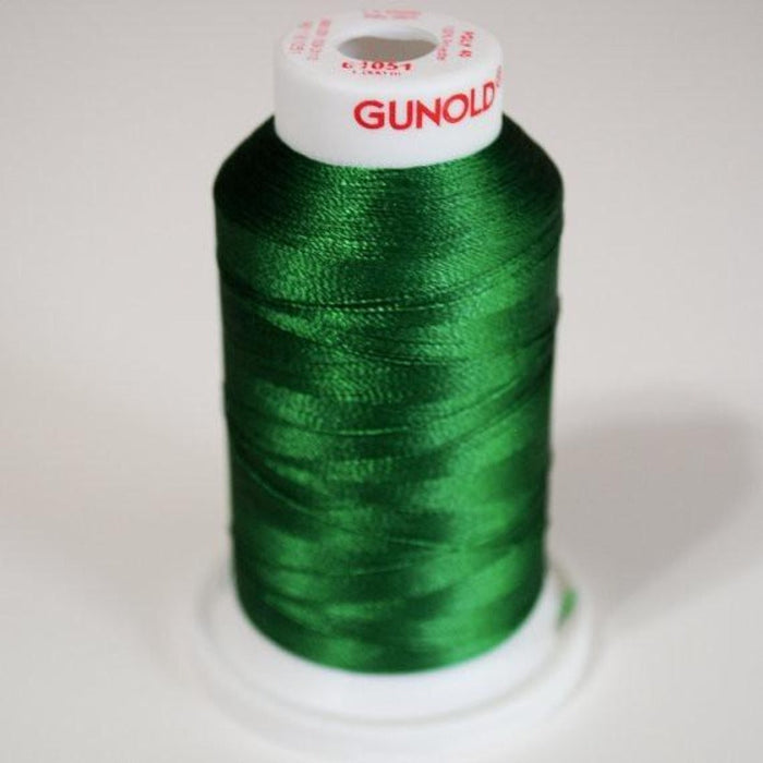 Gunold Embroidery Thread- POLY 40- 1000m- 61051-Christmas Green