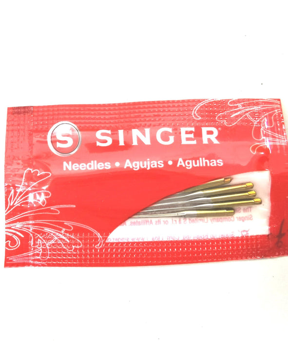 Singer Original Sewing Machine Needle 2045 (Gold) ; 10 pieces per pack.