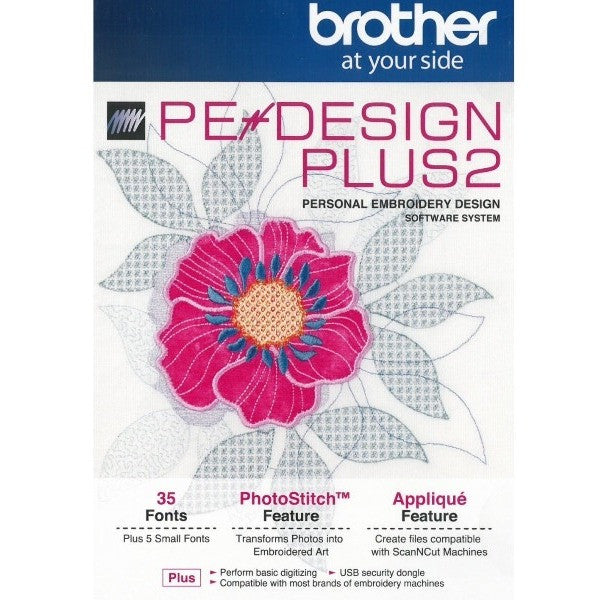 Brother PE Design Plus 2 Software - Software | Sewing Machine Singapore - Sewing.sg