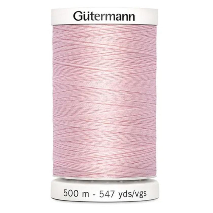 Col. 659 Gutermann Sew All Thread 500m Premium Quality 100% - Peach Pink Color