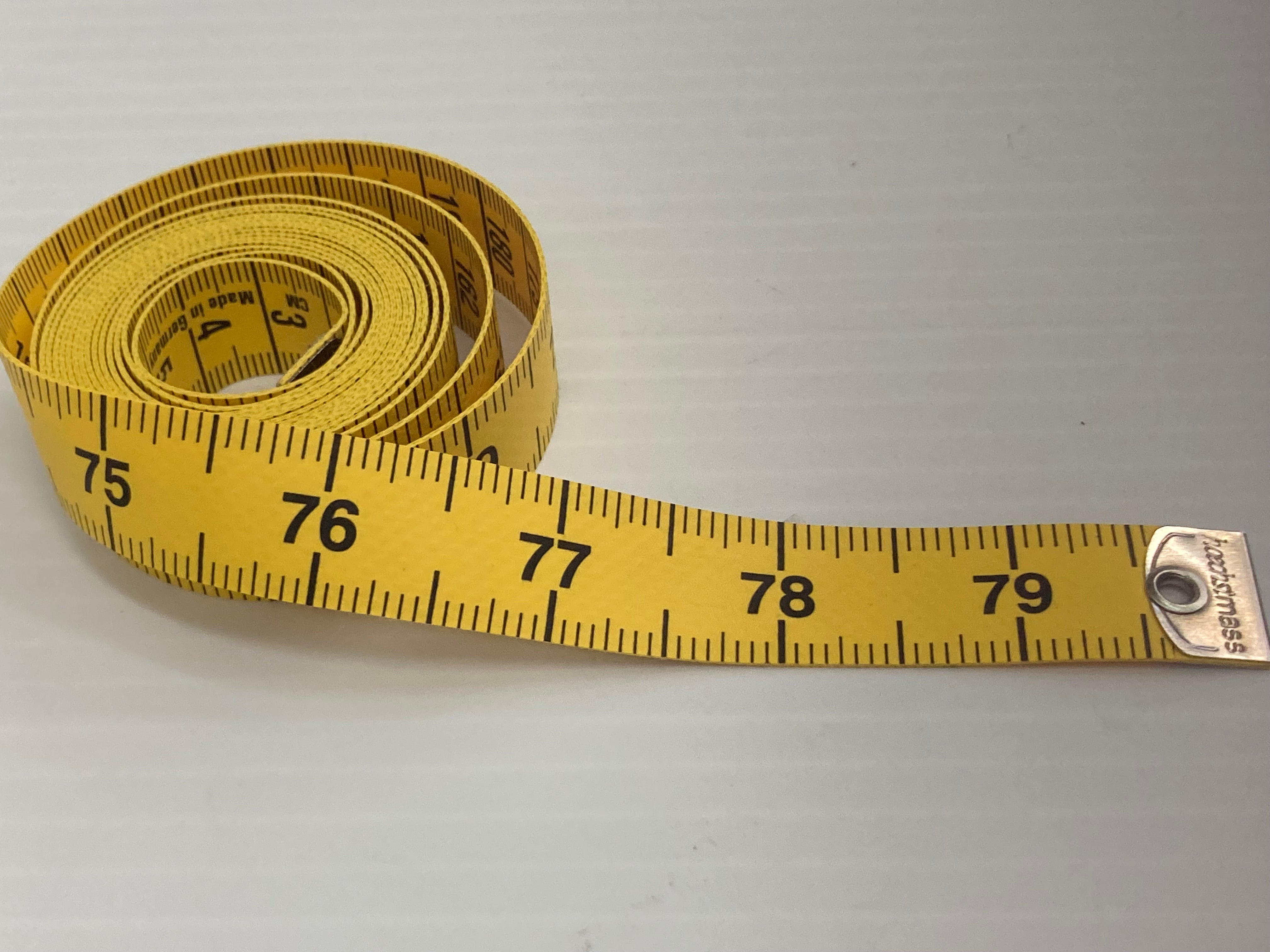 Leather-Covered Retractable Tape Measures, 60, Made in Germany