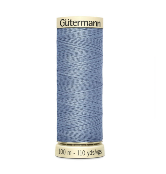 Col. 064 Gutermann Sew All Thread 100m Premium Quality 100% - Grey Blue