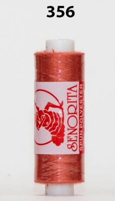 Senorita Sewing Threads (250m) - Col: 347 - 370