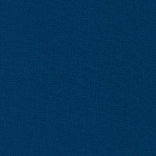 Fabric 100% Premium KONA Cotton Prussian OEKO TEX Standard 100 Certified KONA COTTON Prussian 50cm x 44"