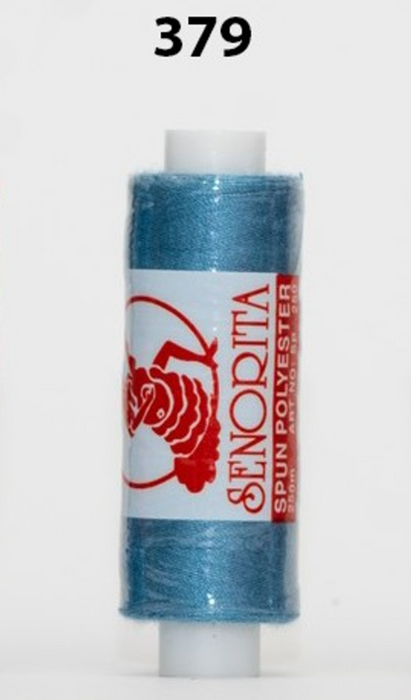Senorita Sewing Threads (250m) - Col: 371 - 394