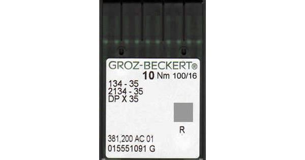 Needles 134-35 LR or DPx35 LR (10pcs pack) Size #12 ~ #24 Groz-Beckert DPx35 LR ; Size 16 | 717232