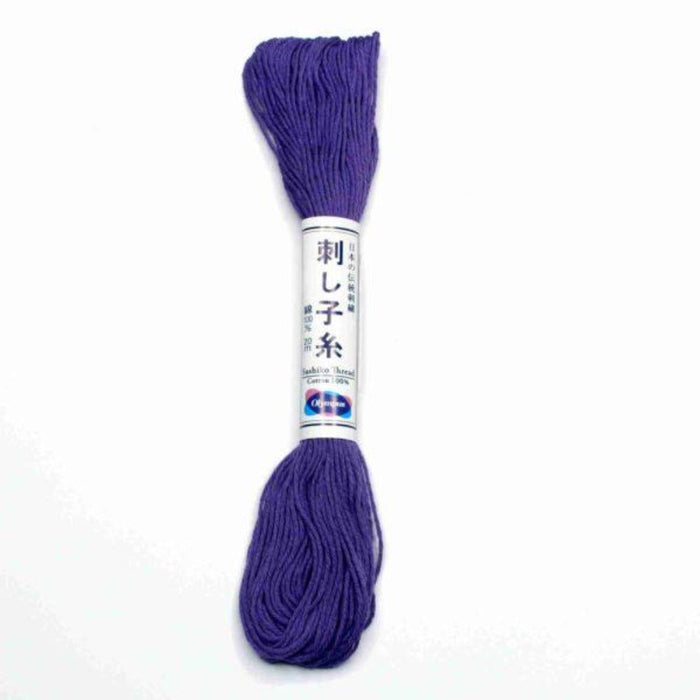 Sashiko Olympus Thread Solid Colour - Col: 19#120 Purple Color