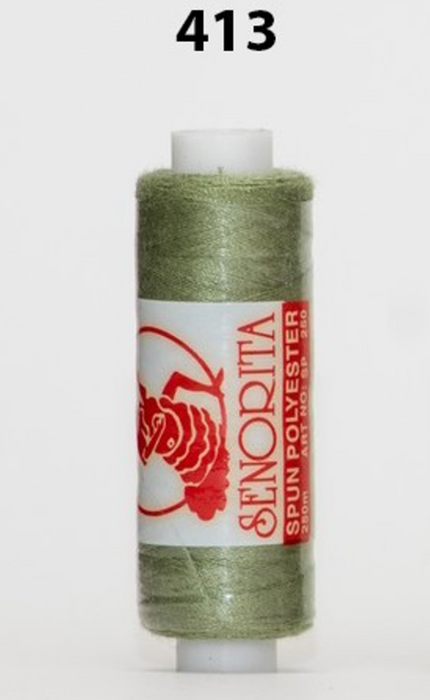 Senorita Sewing Threads (250m) - Col: 395 - 418