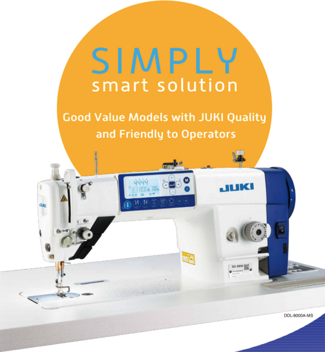 Juki DDL 8000AS Series, Direct Drive, High Speed, Lockstitch Juki DDL 8000AS Series, Direct Drive, High Speed, Lockstitch