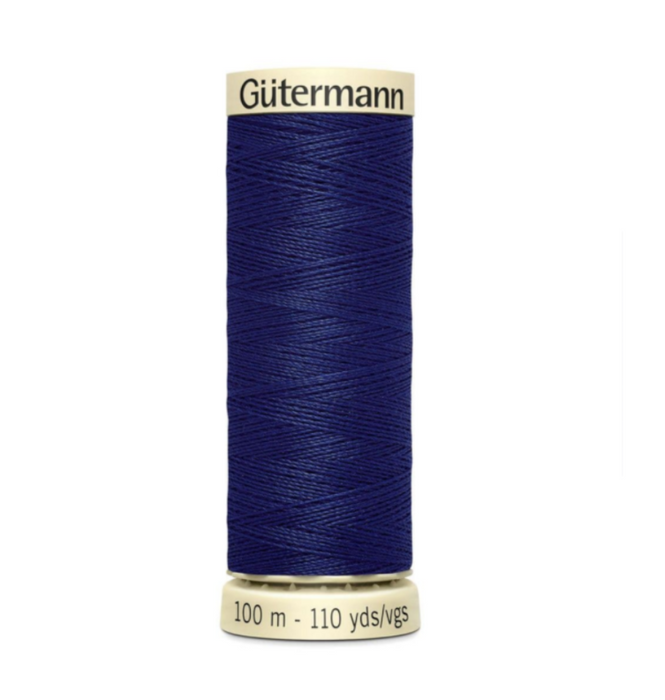 Col. 309 Gutermann Sew All Thread 100m Premium Quality 100% - Navy Blue
