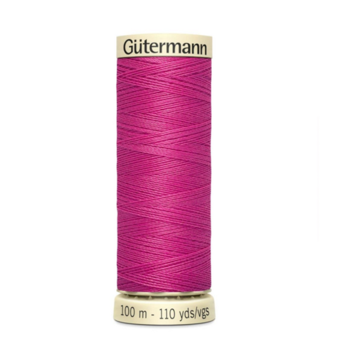 Col. 733 Gutermann Sew All Thread 100m Premium Quality 100% - Magenta