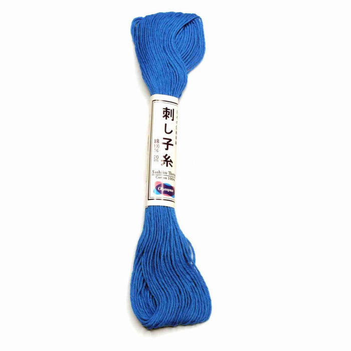 Sashiko Olympus Thread Solid Colour- Col: 27#100 Denim Blue Color