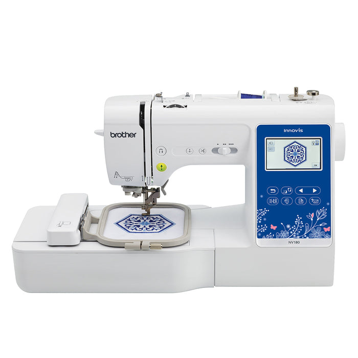 Brother NV180 Sewing Machine, Embroidery, Quilting. Gross 12.7kg; 535x465x395mm Made in Vietnam.