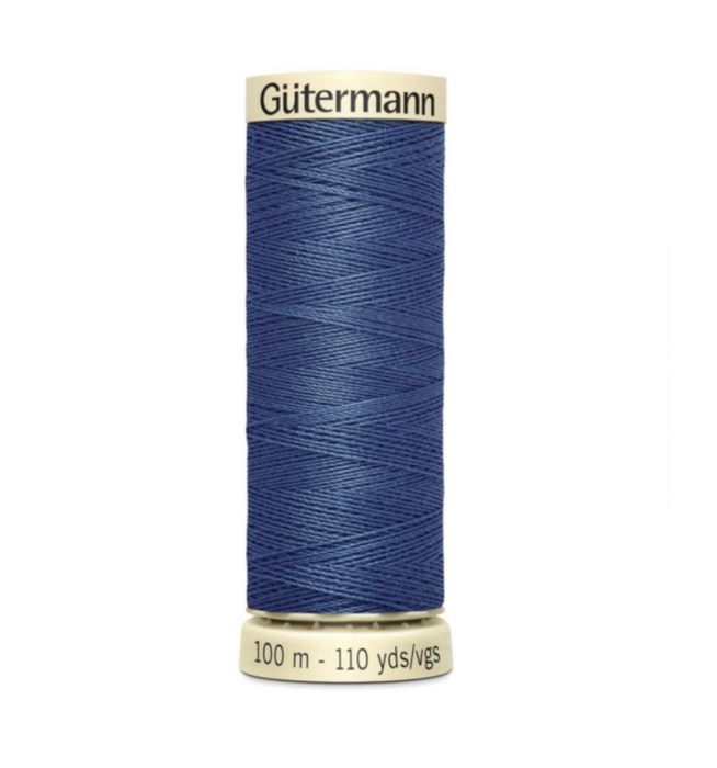 Col. 068 Gutermann Sew All Thread 100m Premium Quality 100% - Postal Blue