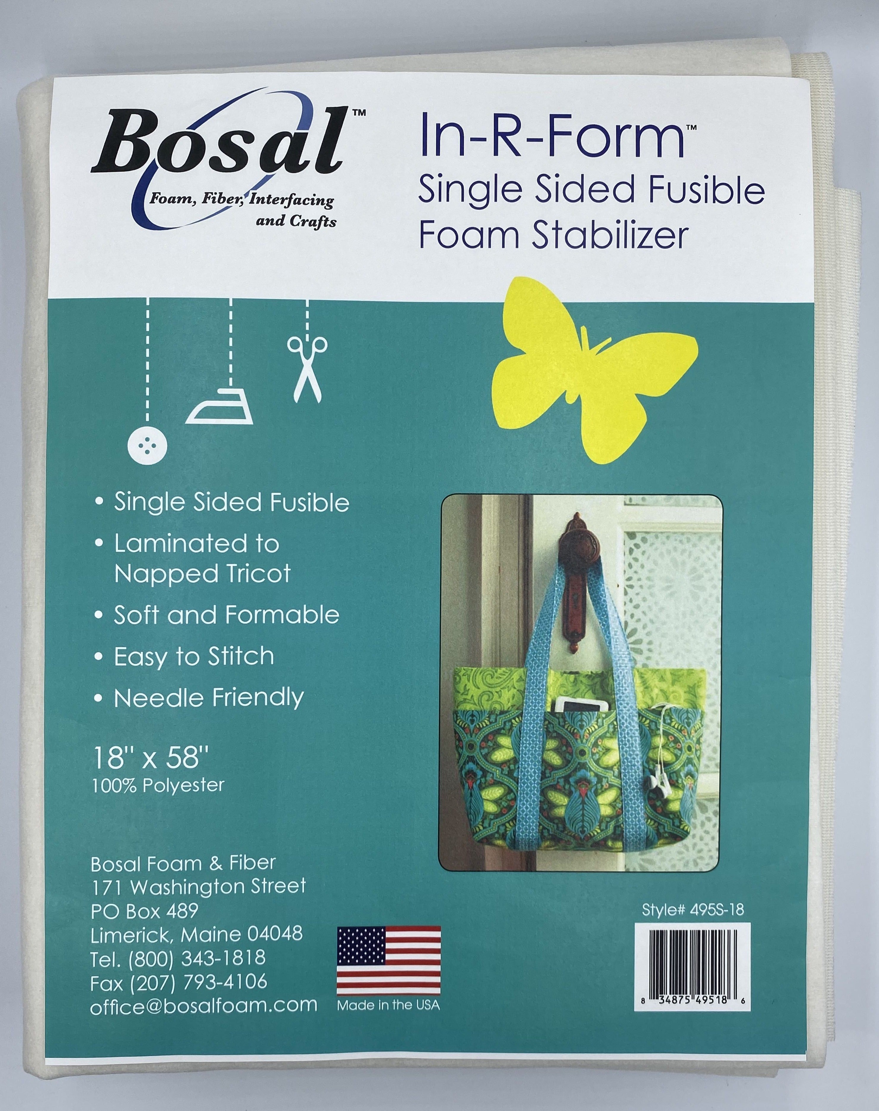 Bosal In R Form Double Sided Fusible Wire Framed Totes Precuts