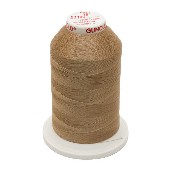 Gunold Embroidery Thread - POLY 40 - 5000m - 61128 - Dark Ecru — Ban ...