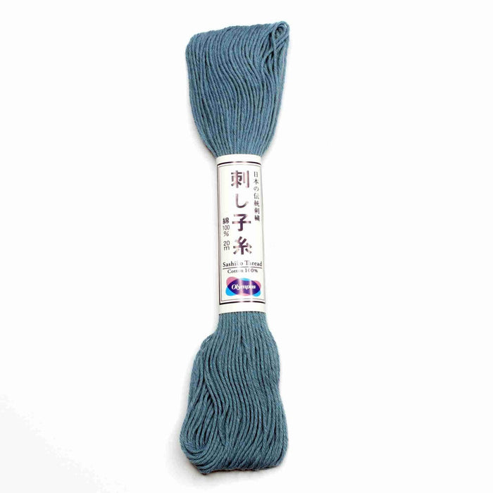 Sashiko Olympus Thread Solid Colour- Col: 9#114 Sky Blue Color
