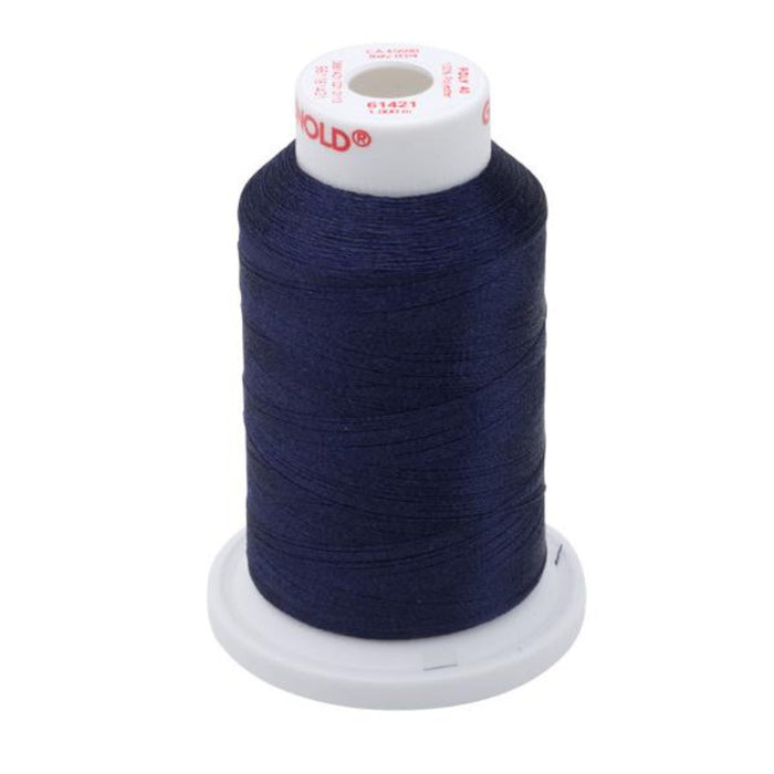 Gunold Embroidery Thread- POLY 40- 1000m- 61421-Navy Blue