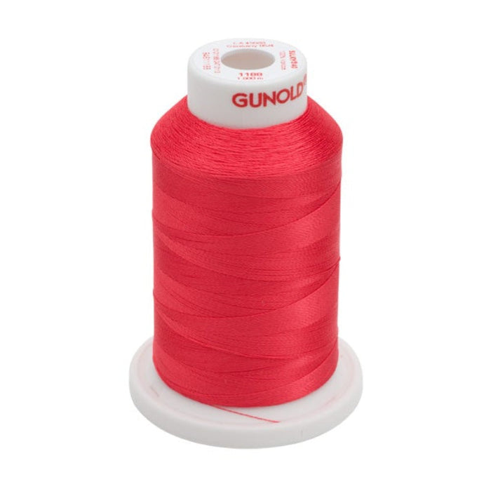 Gunold Embroidery Thread - SULKY 40 - 1000m - 1188 Red Geranium