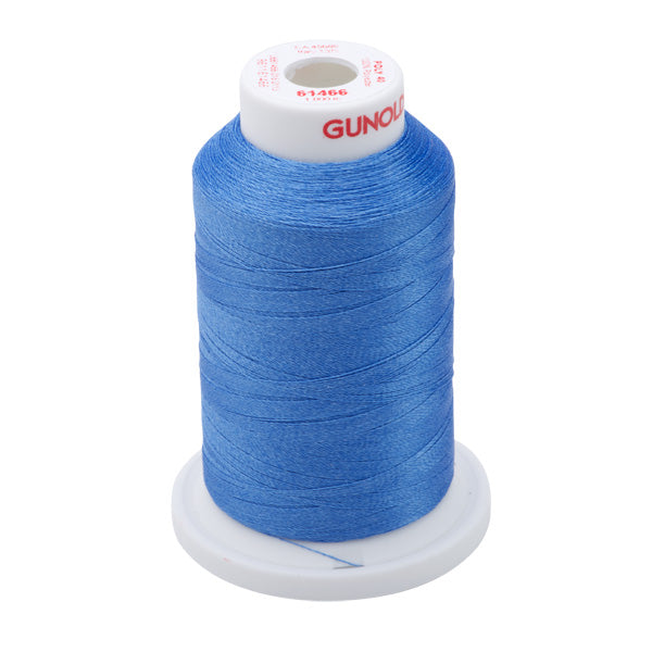 Gunold Embroidery Thread- POLY 40- 1000m- 61466-Cerulean Blue