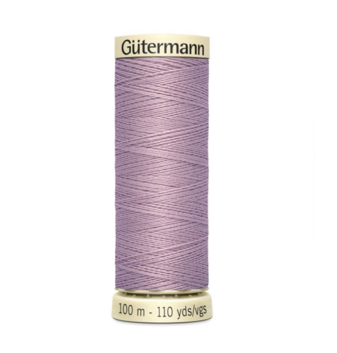 Col. 568 Gutermann Sew All Thread 100m Premium Quality 100% - Soft Berry