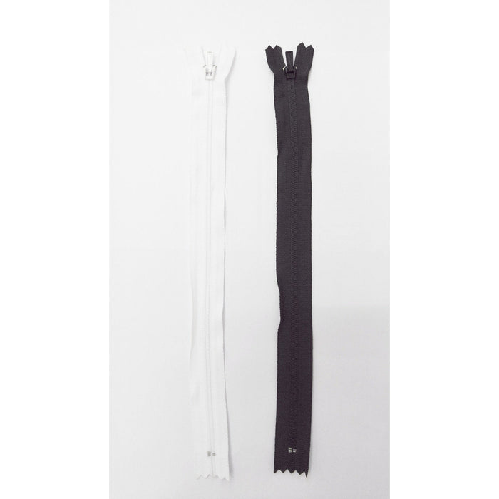 Normal Zipper (Black/White) Brand YKK