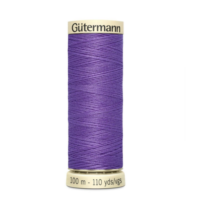 Col. 391 Gutermann Sew All Thread 100m Premium Quality 100% - Lavender Purple