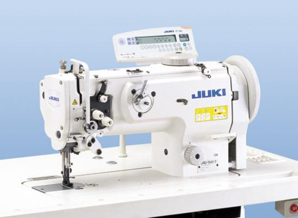 Juki DNU-1541 - Industrial Unison Foot 1-Needle, Unison-Feed, Lockstitch Machine with Double-Capacity Hook. As good as the Sailrite® Standard Fabricator® Sewing Machine, if not better. Juki DNU-1541 Complete Set + Servo Motor