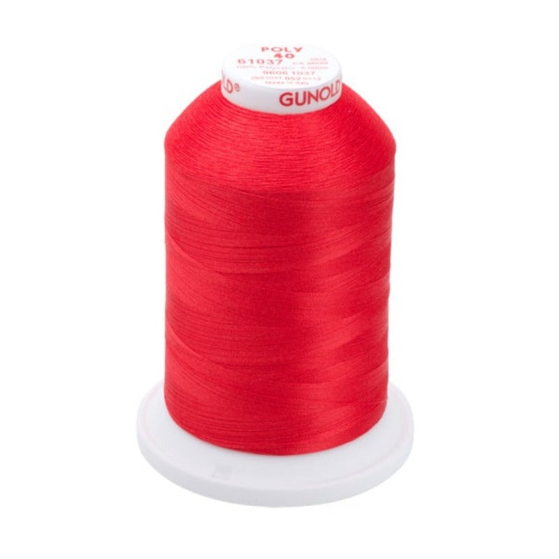 Gunold Embroidery Thread - POLY 40 - 5000m - 61037 - Light Red — Ban ...