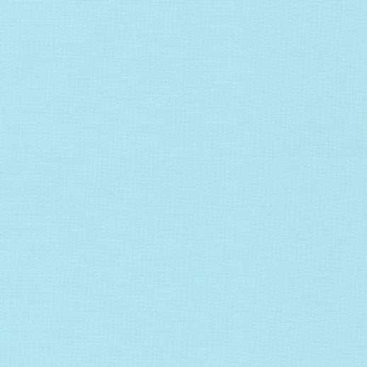 Fabric 100% Premium KONA Cotton Baby Blue OEKO TEX Standard 100 Certified KONA COTTON Baby Blue 1m x 44"