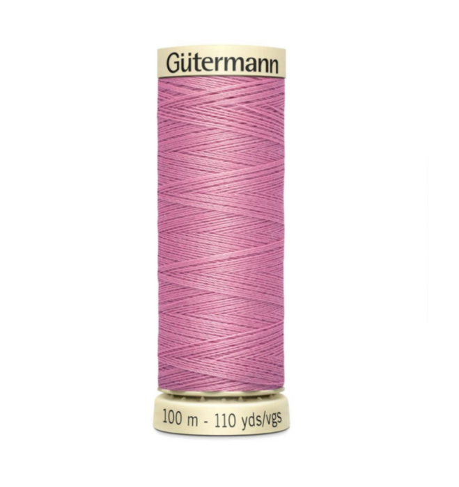 Col. 663 Gutermann Sew All Thread 100m Premium Quality 100% - Taffy Pink