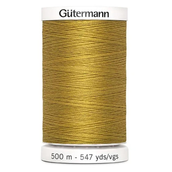 Col. 968 Gutermann Sew All Thread 500m Premium Quality 100% - Jeans Gold Color