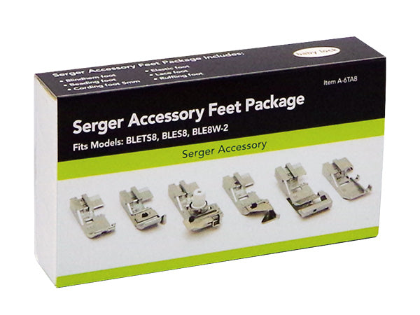 BabyLock Serger Accessory Feet Package (Item A - 6TA8)