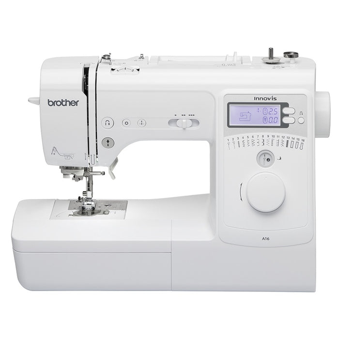 Brother Innovis A16 Sewing Machine, Computer Assisted, Best for Beginners