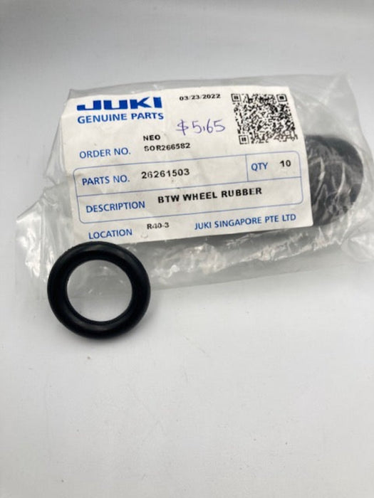 JUKI Bobbin Winder Wheel Rubber Part Number: 26261503