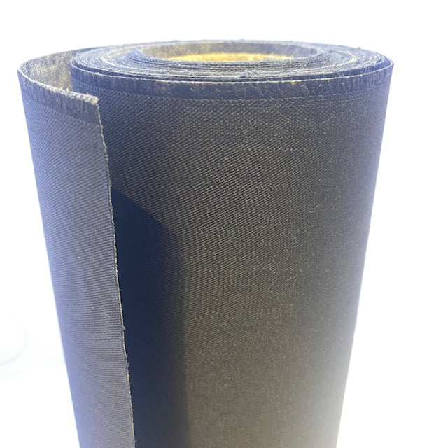 Gunold Twilly Fabric (TACKLE TWILL) - 61005 Black; 40cm Width