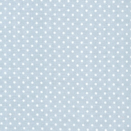 Sevenberry Baby Basic Double Gauze Small Polka dots - Light Grey OEKO TEX Standard 100 Certified 100% Cotton Fabric by Robert Kaufman