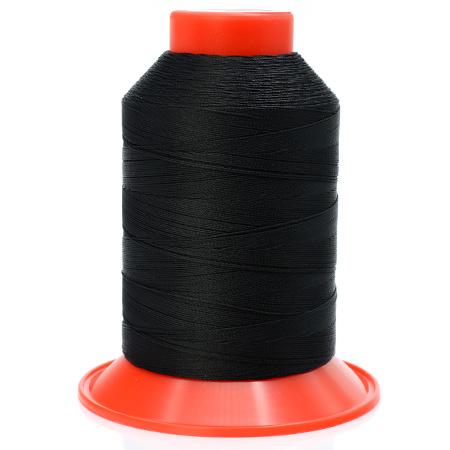 Serafil Threads - Black (Color Code 4000 - 4000meter Size #30) - Threads for Shoes, Leather, Canvas and Upholstery Sewing