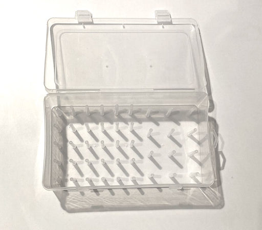 Thread Holder Box Clear View / Clear Storage  Box / Organizer for holding Home Embroidery Sewing Threads and bobbins - Ban Soon Sewing Machine Pte Ltd