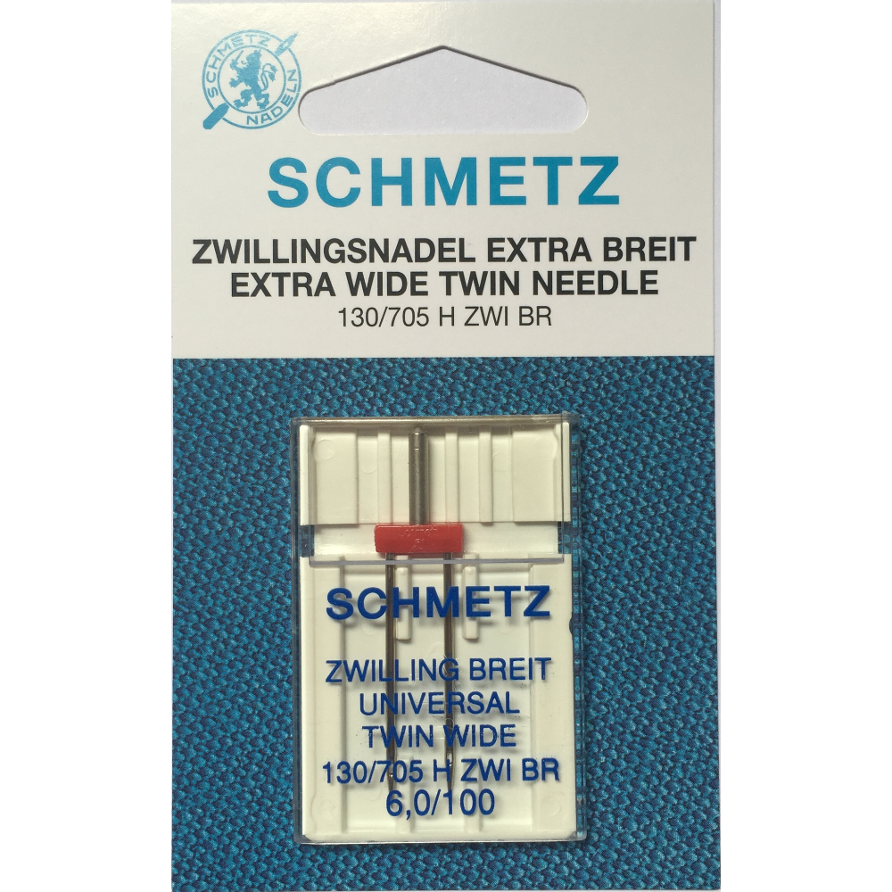 SCHMETZ Extra Wide Twin Needle