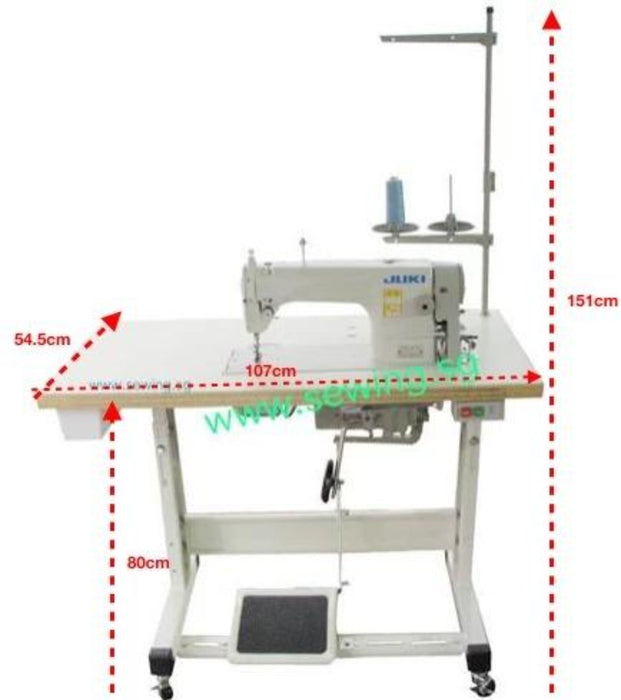 Top Flat Table for Industrial Sewing Machine For Juki DDL9000 series  High quality wood. Precise cutting Comes with ruler measurement at the side With clutch/servor motor hole Table: 18kg - 1070x570x40mm. = 0.024 cbm.