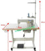 Top Flat Table for Industrial Sewing Machine For Juki DDL9000 series  High quality wood. Precise cutting Comes with ruler measurement at the side With clutch/servor motor hole Table: 18kg - 1070x570x40mm. = 0.024 cbm.