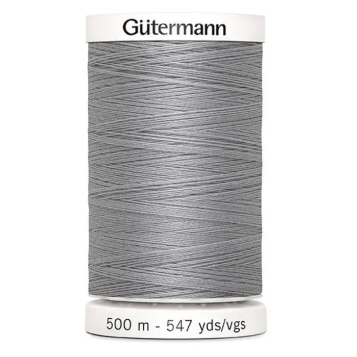 Col. 38 Gutermann Sew All Thread 500m Premium Quality 100% - Light Grey Color