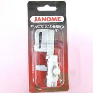 Elastic Gathering Attachment Narrow Foot for CoverPro (Janome Original) (Part Number : 795816105)