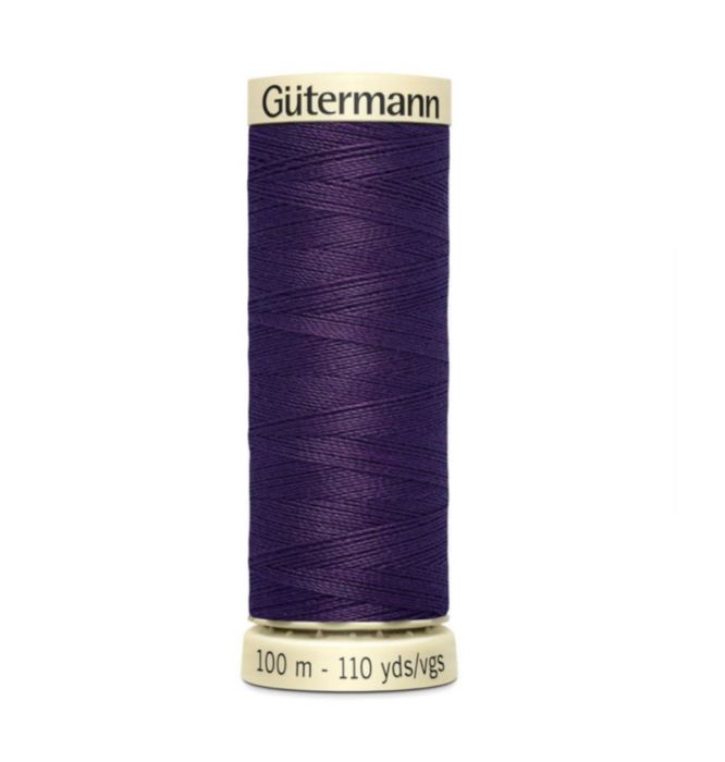 Col. 257 Gutermann Sew All Thread 100m Premium Quality 100% - Grape Purple