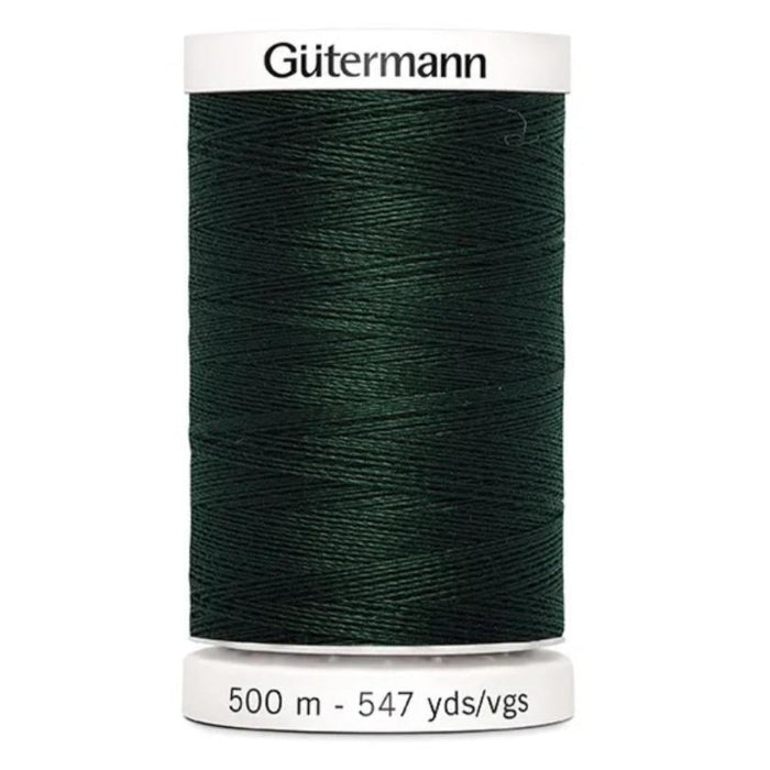 Col: 472 Gutermann Sew All Thread 500m Premium Quality 100% - Sacramento Green Color