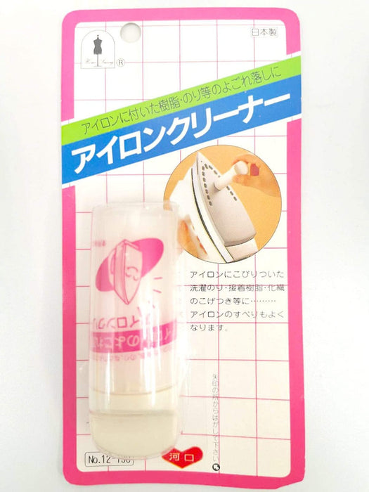 Kawaguchi Iron Cleaner Wax Stick BEST WAY TO CLEAN YOUR IRON!