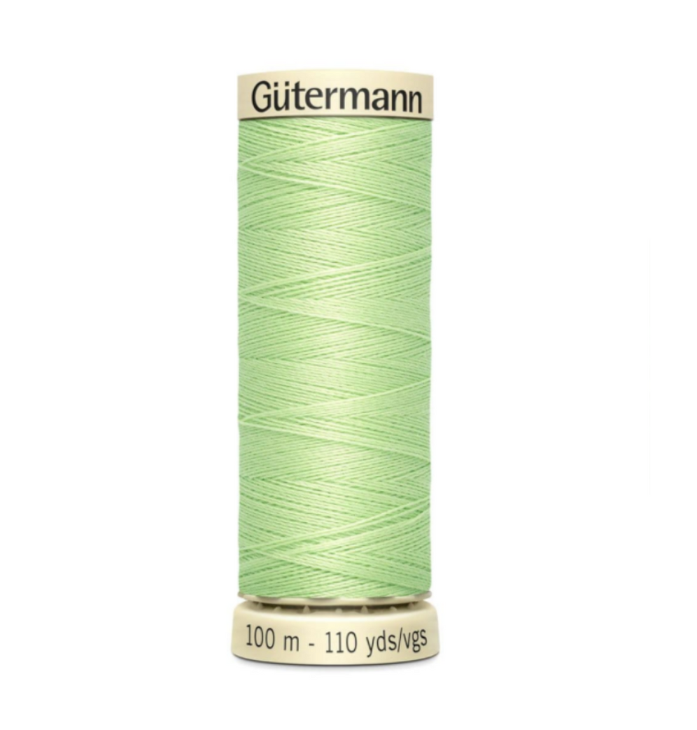 Gutermann Premium Quality 100% Sew-All Sewing Threads -Mint Green 152 ...