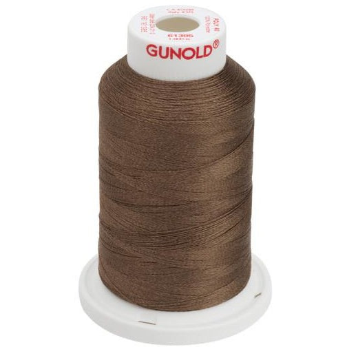 Gunold Embroidery Thread- POLY 40- 1000m- 61385-Russet